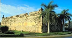 murallas de campeche, fuertes de campeche