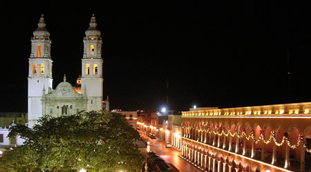 centro historico de campeche, campeche