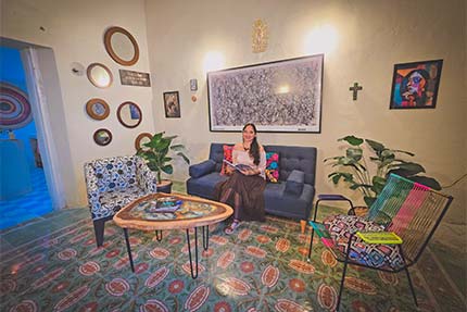 Casa OMABA AirBnB en Mérida