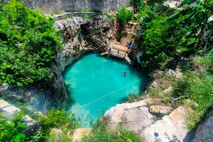 Cenote Santa Rosa, Cenotes en Yucatán