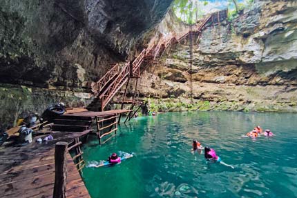 Cenote Uayma Ha, Cenotes en Yucatán