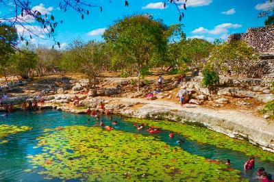 Cenote Xlacah, Cenotes en Yucatán