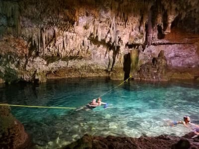 Cenote Choo Ha en Cobá