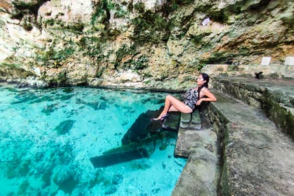 Cenote Santa Cruz, Cenotes en Yucatán