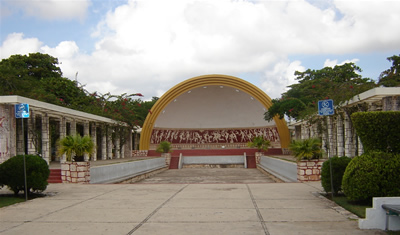 parque de las americas, concha acustica,