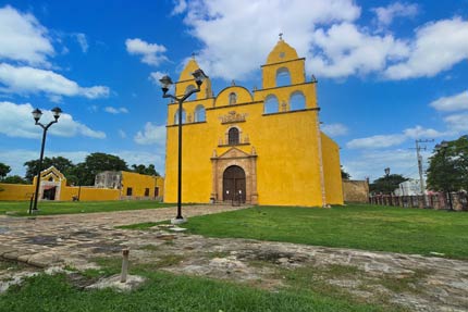 Iglesia de Oxkutzcab, Convento de San Francisco de Asis Oxkutzcab, Iglesia San Francisco de Asis Oxkutzcab