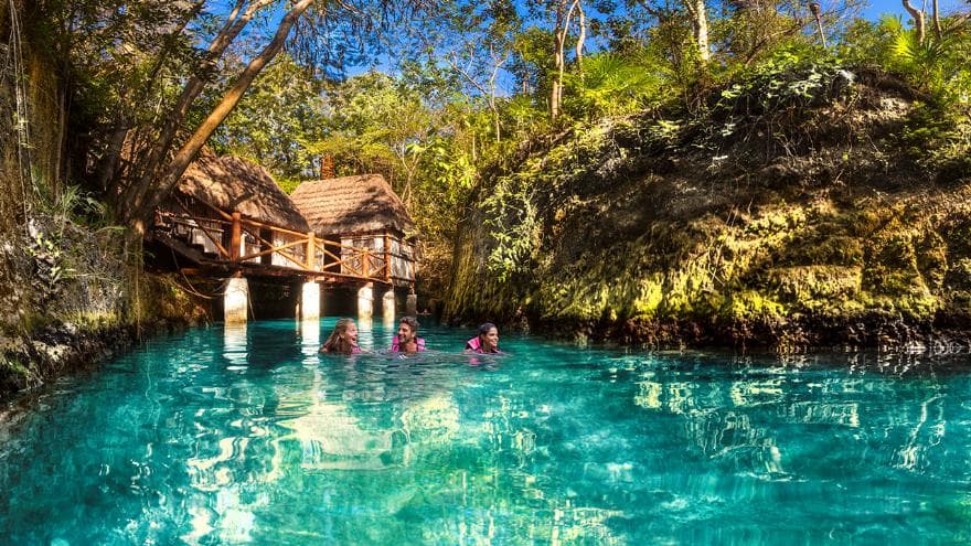 Rio Subterraneo en Xcaret