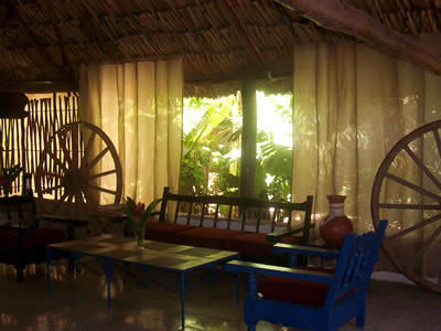 hotel posada el jardin, hoteles en ticul, habitaciones ticul