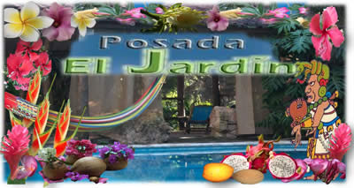 hotel posada el jardin, hoteles en ticul, habitaciones ticul
