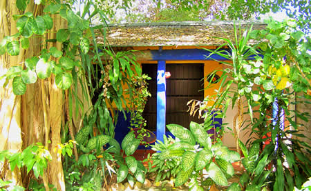 hotel posada el jardin, hoteles en ticul, habitaciones ticul
