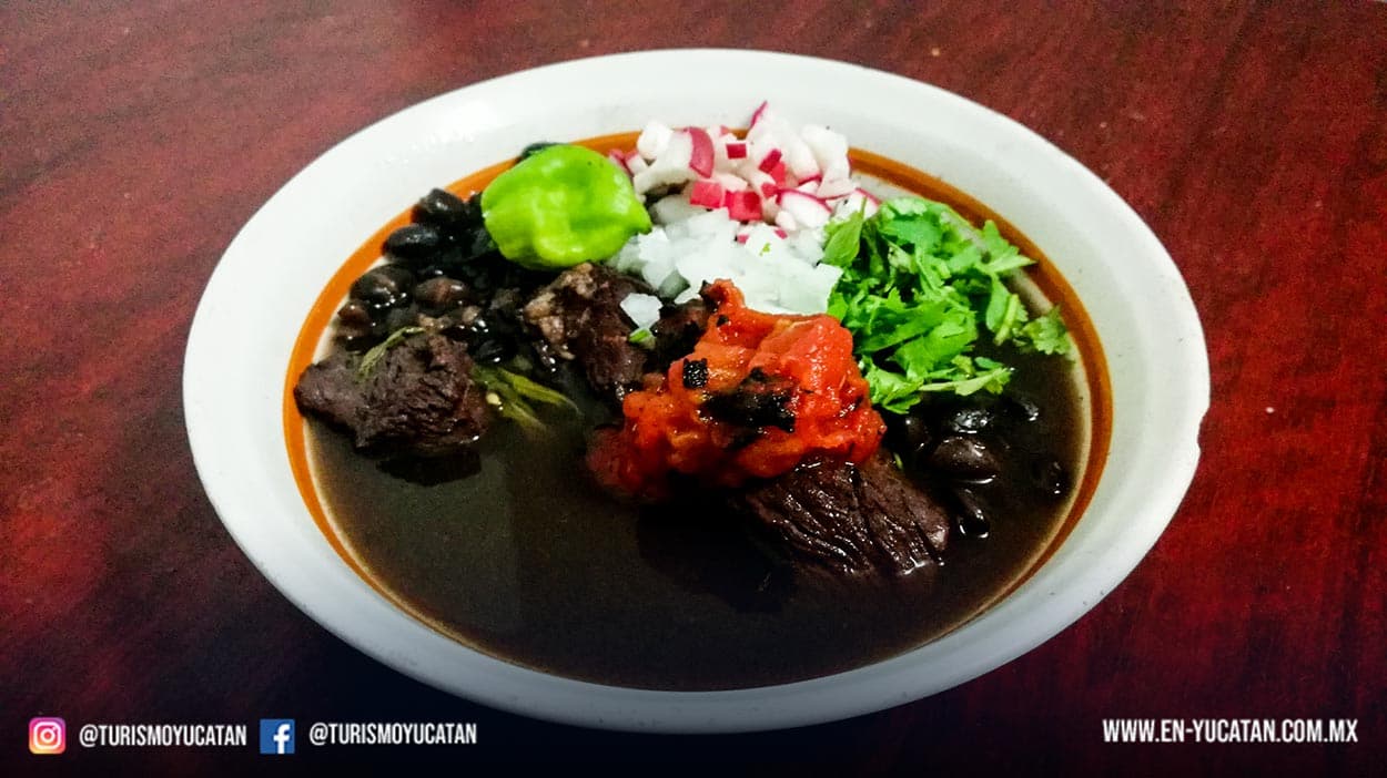 Frijol con Puerto, Receta del Frijol con Puerco