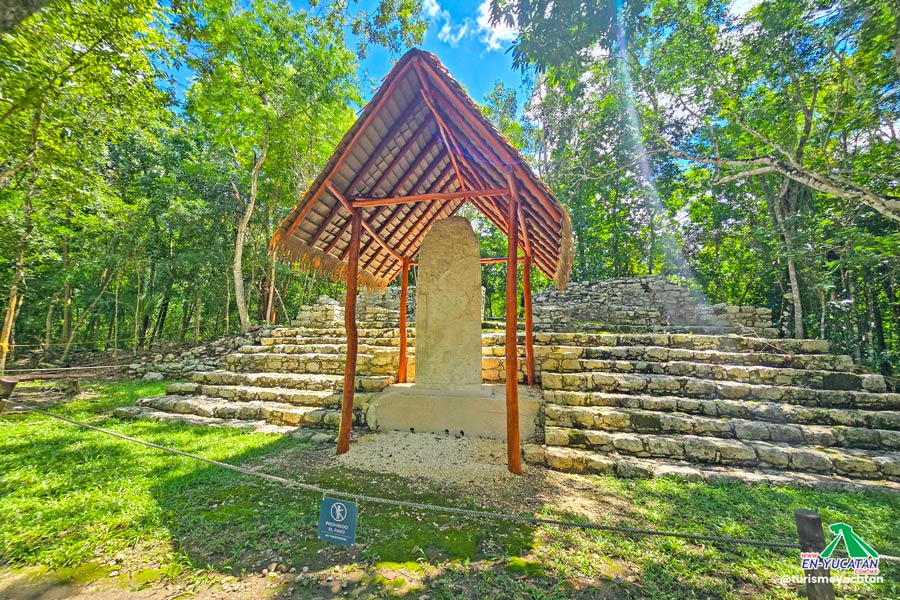 Estela Maya en Cobá