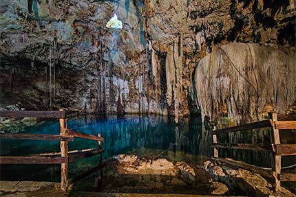 Cenote Dzinup o Xkeken en Valladolid Yucatán